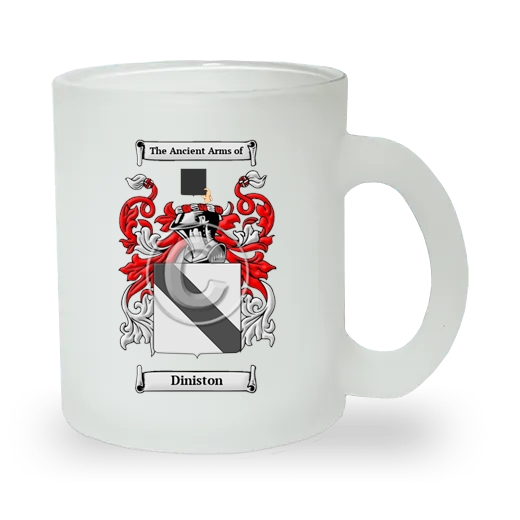 Diniston Frosted Glass Mug