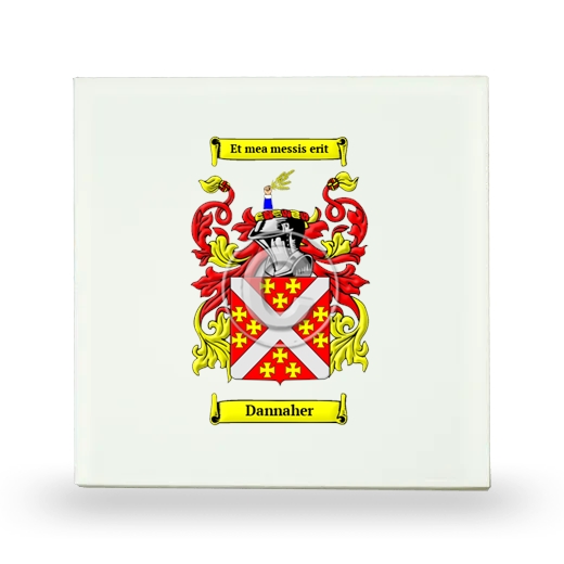 Dannaher Small Ceramic Tile with Coat of Arms