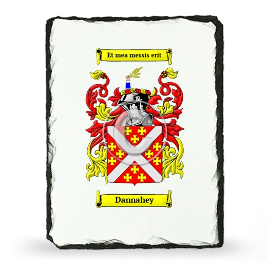 Dannahey Coat of Arms Slate