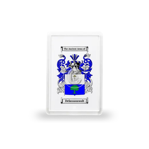 Delassaurault Coat of Arms Magnet