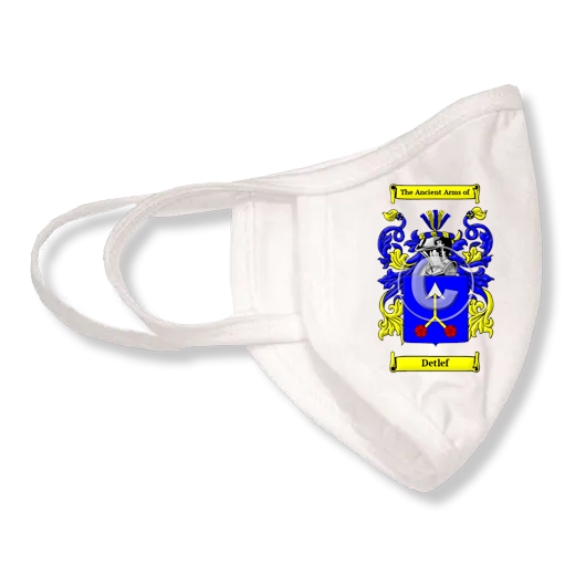 Detlef Coat of Arms Face Mask