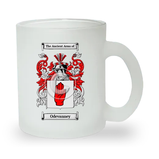 Odevanney Frosted Glass Mug