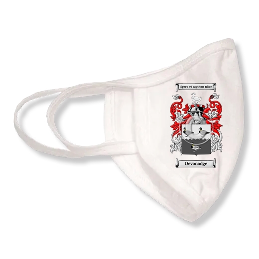 Devonadge Coat of Arms Face Mask