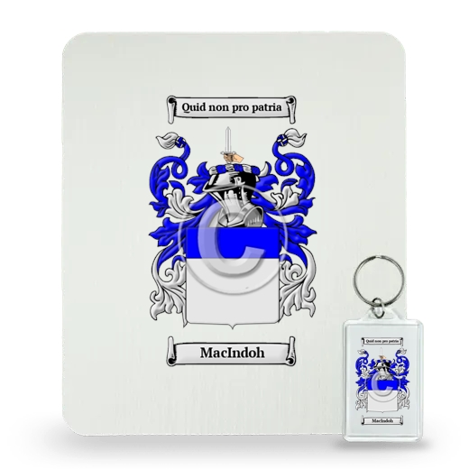 MacIndoh Mouse Pad and Keychain Combo Package