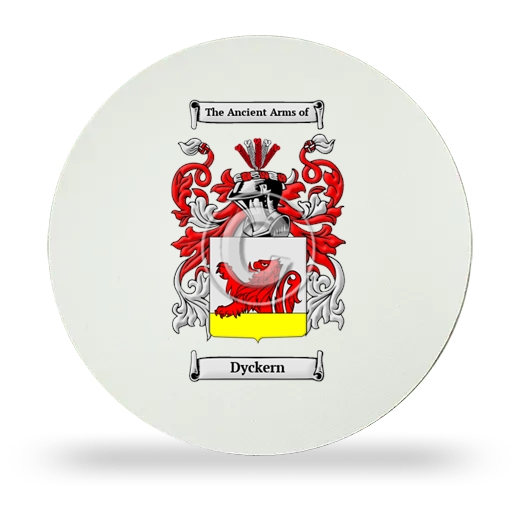 Dyckern Round Mouse Pad