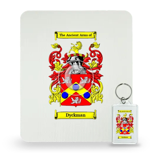 Dyckman Mouse Pad and Keychain Combo Package