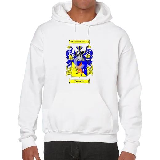 Deetman Unisex Coat of Arms Hooded Sweatshirt