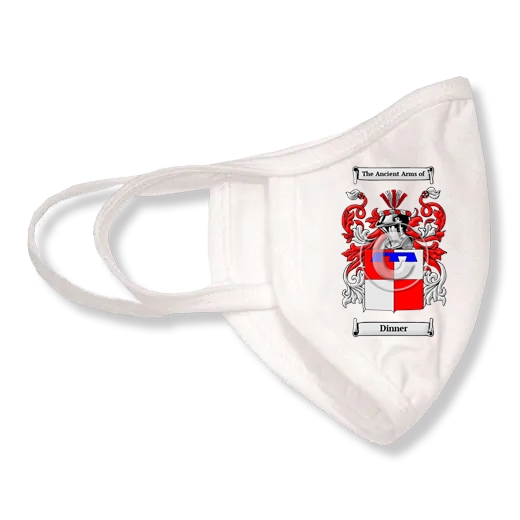 Dinner Coat of Arms Face Mask