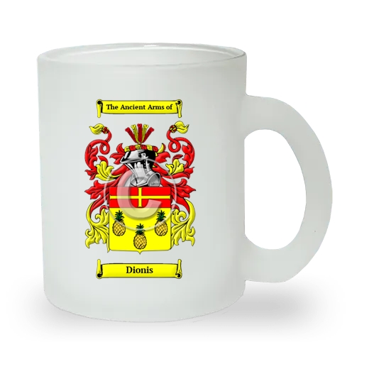 Dionis Frosted Glass Mug