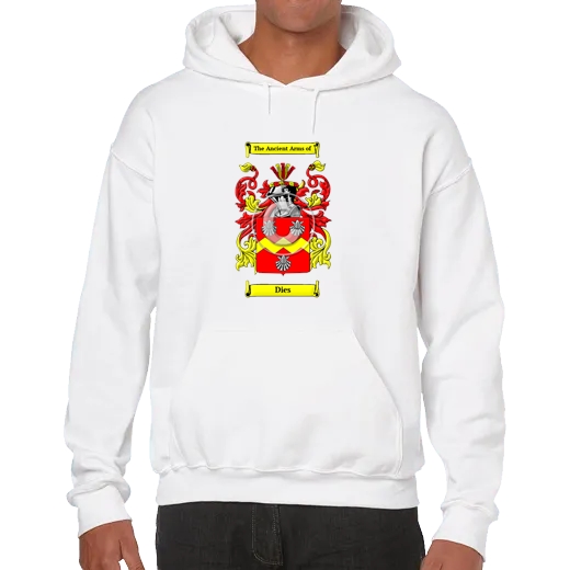 Dies Unisex Coat of Arms Hooded Sweatshirt