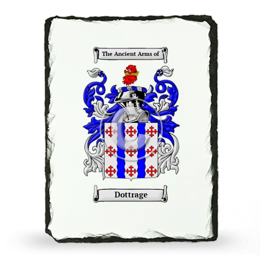 Dottrage Coat of Arms Slate