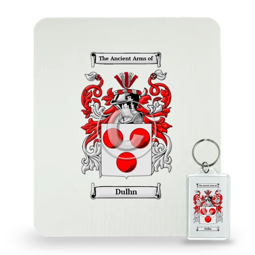 Dulhn Mouse Pad and Keychain Combo Package