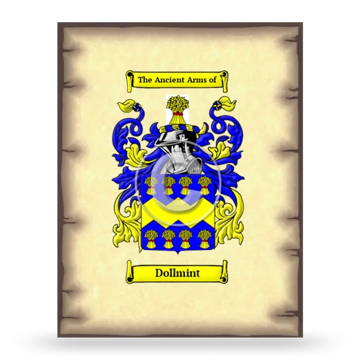 Dollmint Coat of Arms Print