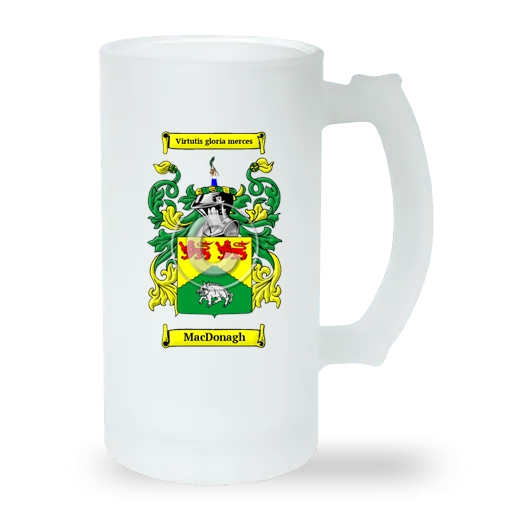 MacDonagh Frosted Beer Stein