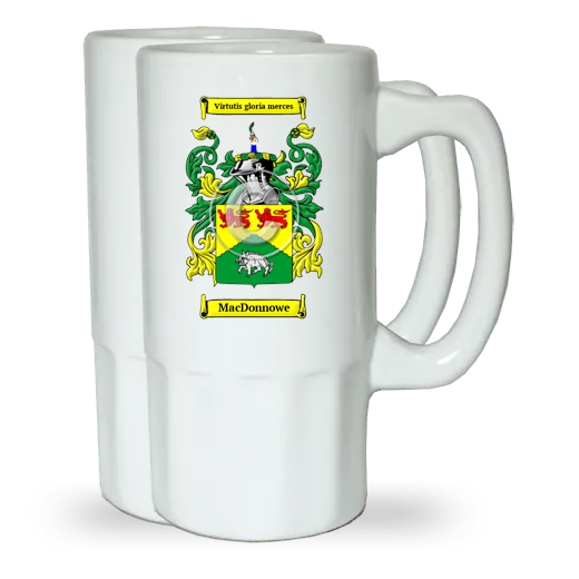 MacDonnowe Pair of Beer Steins