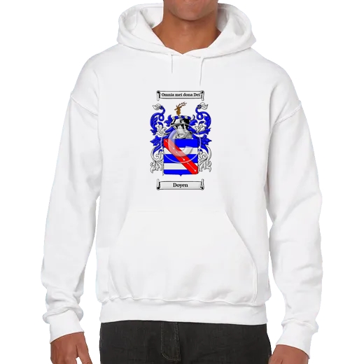 Doyen Unisex Coat of Arms Hooded Sweatshirt