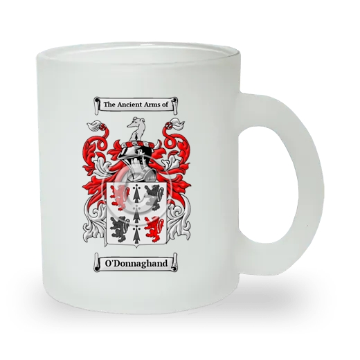 O'Donnaghand Frosted Glass Mug