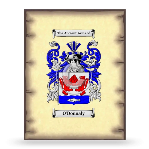 O'Donnaly Coat of Arms Print