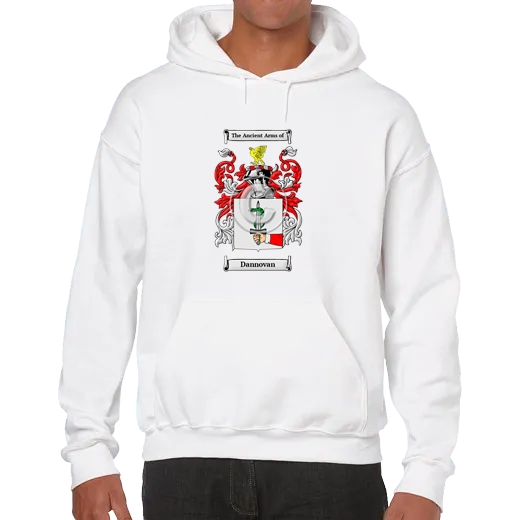 Dannovan Unisex Coat of Arms Hooded Sweatshirt