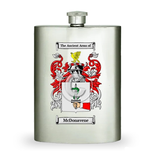 McDonavene Stainless Steel Hip Flask