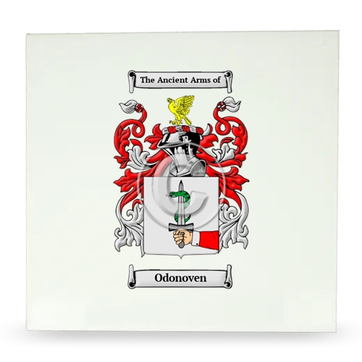 Odonoven Large Ceramic Tile with Coat of Arms