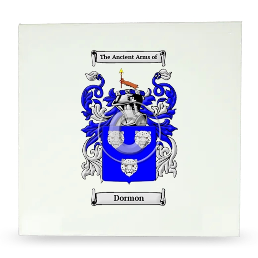 Dormon Large Ceramic Tile with Coat of Arms