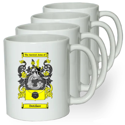 Dotzlare Coffee mugs (set of four)
