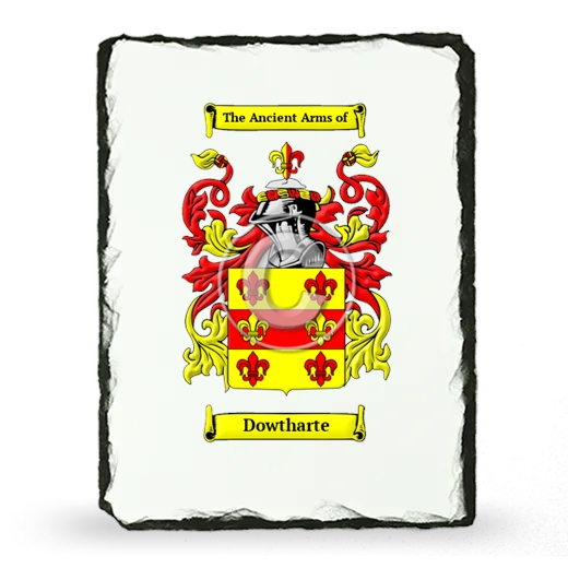 Dowtharte Coat of Arms Slate