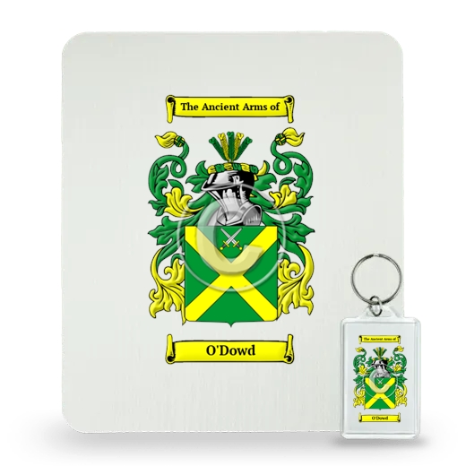 O'Dowd Mouse Pad and Keychain Combo Package