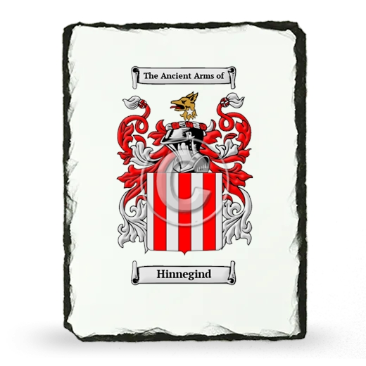 Hinnegind Coat of Arms Slate