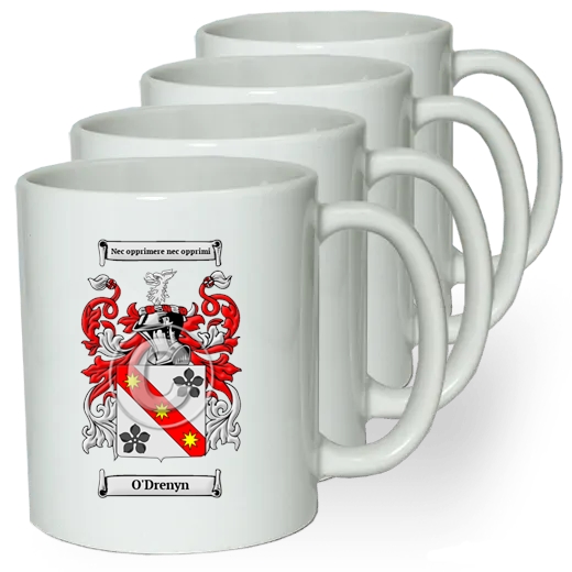 O'Drenyn Coffee mugs (set of four)