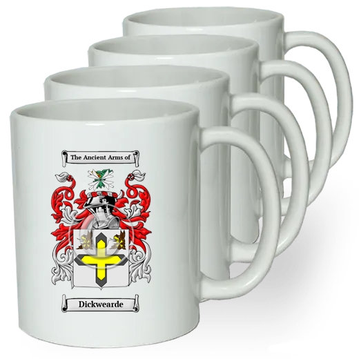 Dickwearde Coffee mugs (set of four)