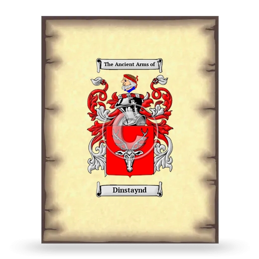 Dinstaynd Coat of Arms Print