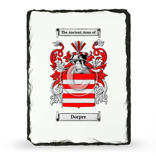 Dorper Coat of Arms Slate