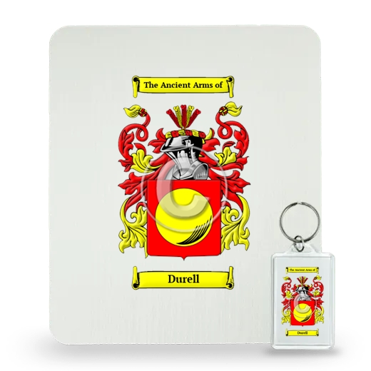 Durell Mouse Pad and Keychain Combo Package