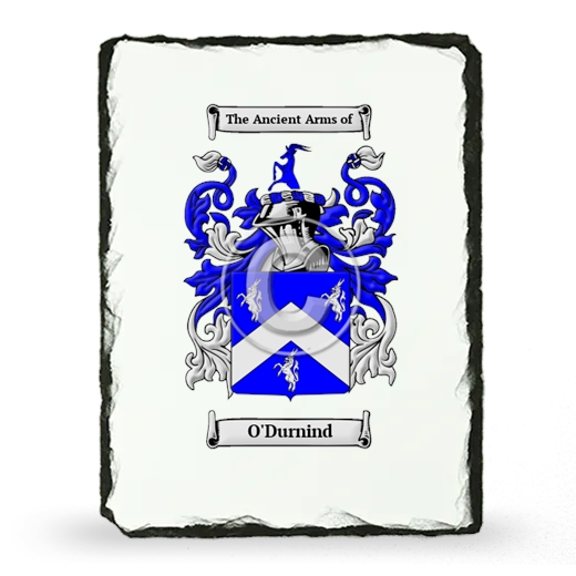 O'Durnind Coat of Arms Slate