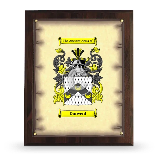 Durwerd Coat of Arms Plaque