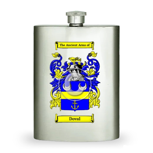 Doval Stainless Steel Hip Flask