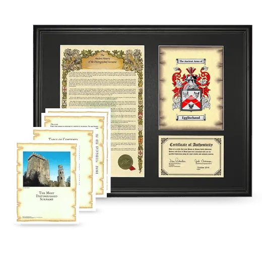 Egglischand Framed History And Complete History- Black