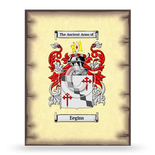 Eegins Coat of Arms Print