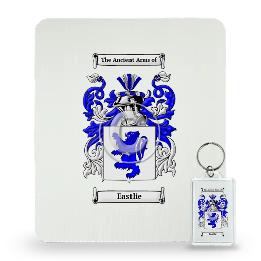 Eastlie Mouse Pad and Keychain Combo Package