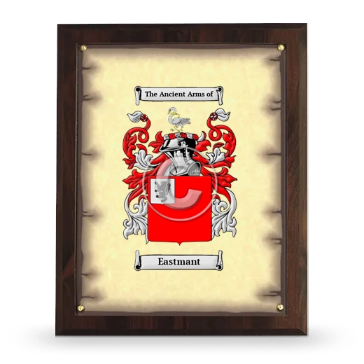 Eastmant Coat of Arms Plaque