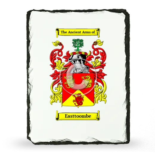 Easttoombe Coat of Arms Slate