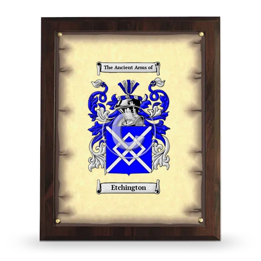 Etchington Coat of Arms Plaque