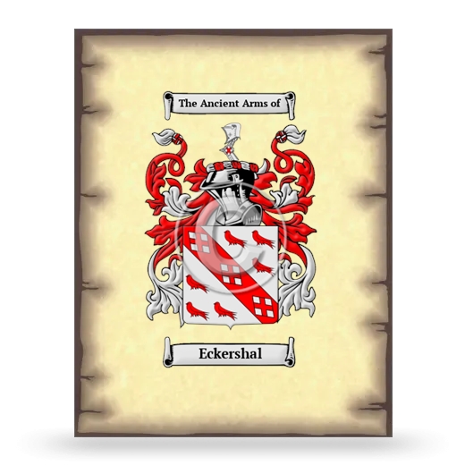 Eckershal Coat of Arms Print