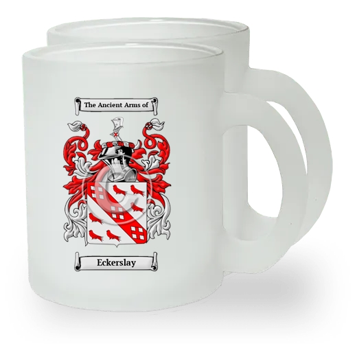 Eckerslay Pair of Frosted Glass Mugs