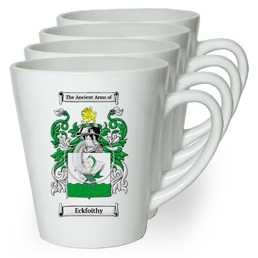 Eckfoithy Set of 4 Latte Mugs