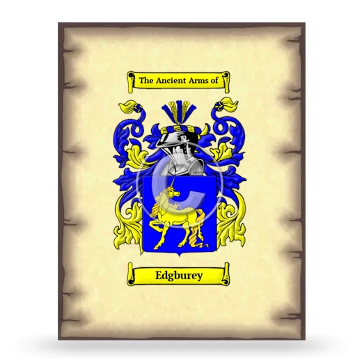 Edgburey Coat of Arms Print