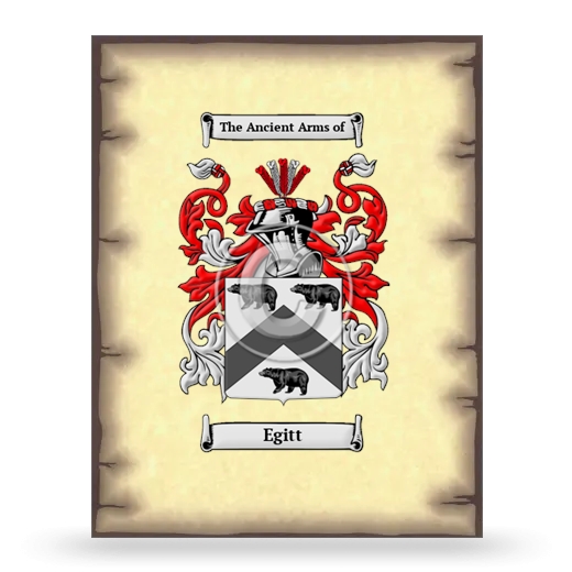 Egitt Coat of Arms Print