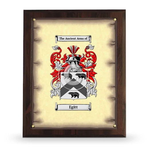 Egitt Coat of Arms Plaque